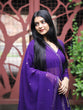 Load image into Gallery viewer, Purple Color Plain Georgette Lehenga Choli With Dupatta Clothsvilla