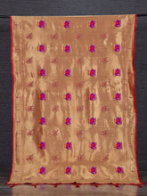 Load image into Gallery viewer, Golden Color Zari Weaving Work Jacquard Paithani Dupatta Clothsvilla