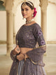 Load image into Gallery viewer, Grey Silk Embroidered Lehenga Choli Clothsvilla