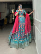 Load image into Gallery viewer, Sky Blue Color Digital Printed Sequins And Embroider Work Chinon Lehenga Choli Clothsvilla