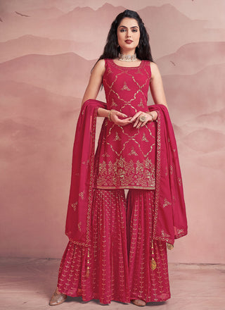Georgette Readymade Style Salwar Kameez Clothsvilla
