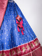 Load image into Gallery viewer, Blue Color Weaving Work With Digital Print Jacquard Silk Pattu Lehenga Choli ClothsVilla.com