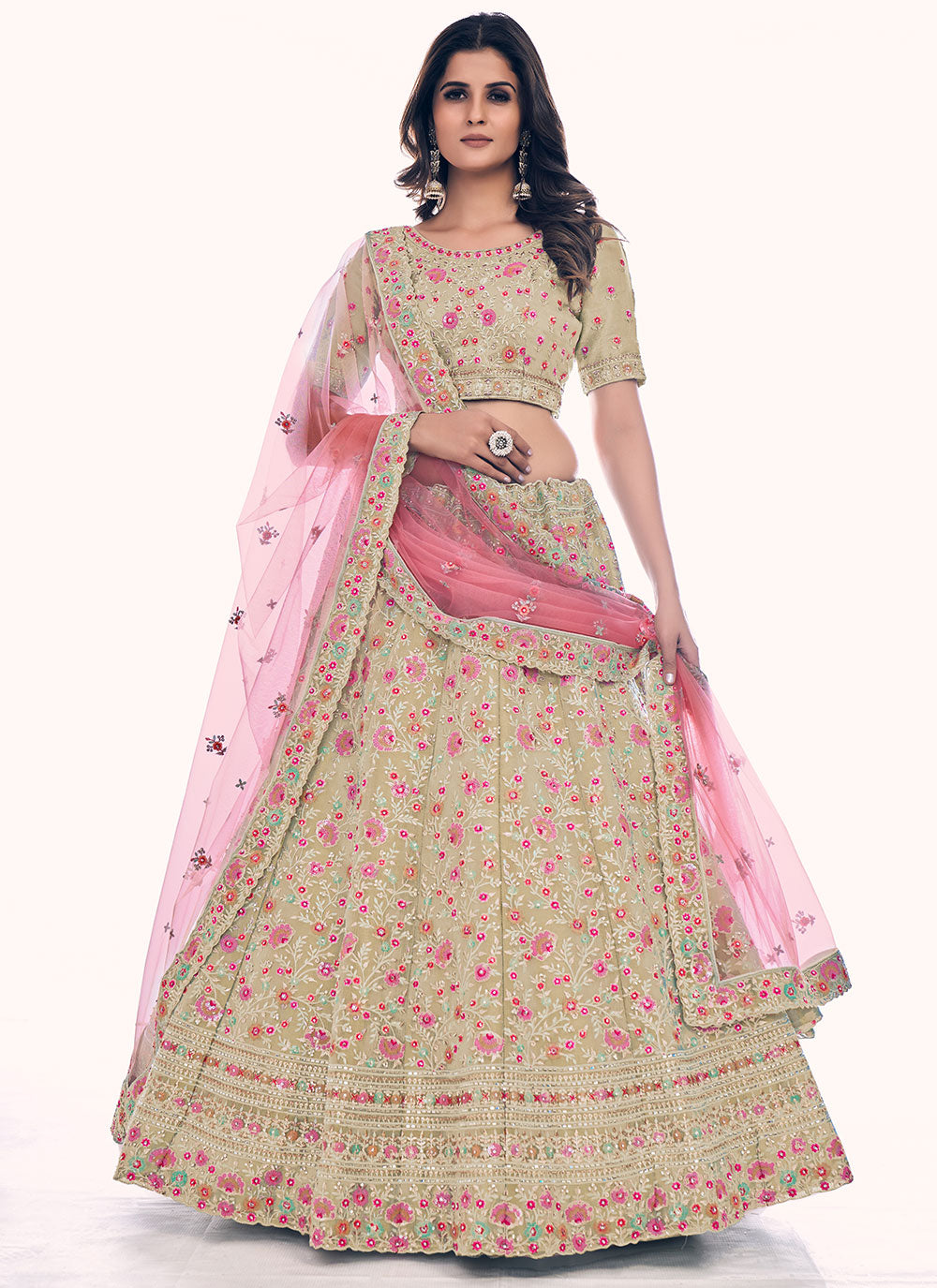 Trendy A Line Lehenga Choli Clothsvilla