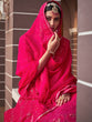 Load image into Gallery viewer, Rani Pink Color Lucknowi With Sequins Work Georgette Lehenga Choli Clothsvilla