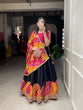 Load image into Gallery viewer, Multi Color Gamthi With Gotta Work Cotton Lehenga Choli ClothsVilla.com