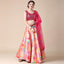 Multicolor Partywear Heavy Digital Printed Heavy Silk Lehenga Clothsvilla