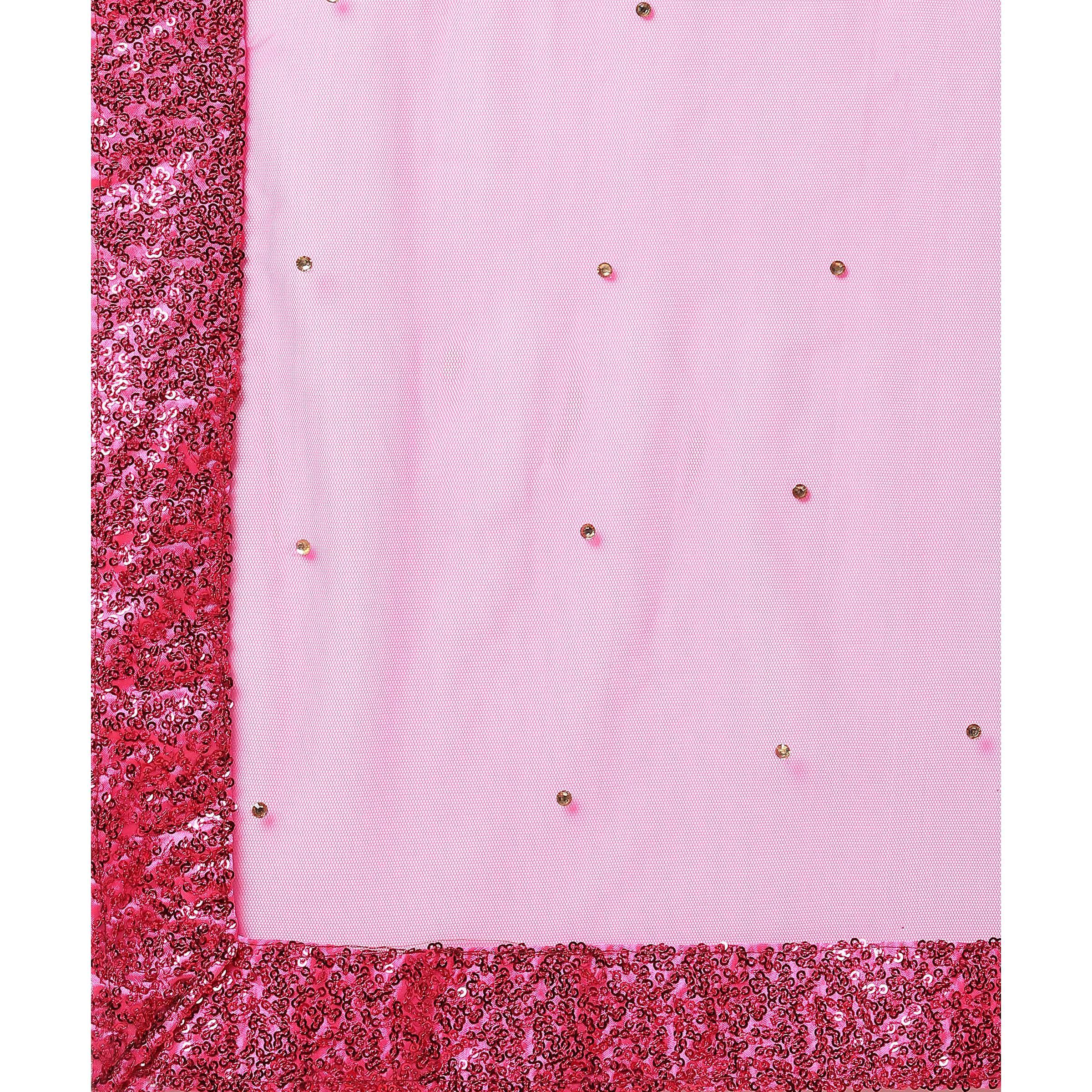 Multicolor Partywear Heavy Digital Printed Heavy Silk Lehenga Secondary image