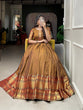 Load image into Gallery viewer, Mustard Color Zari Weaving Work Narayan Pet (Cotton) Dress Clothsvilla