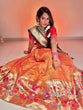 Load image into Gallery viewer, Mustard Color Weaving Zari Work Jacquard Silk Pethani Lehenga Choli Clothsvilla