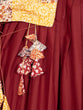 Load image into Gallery viewer, Maroon Color Pure Cotton Chaniya Choli Set Clothsvilla