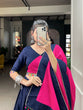 Load image into Gallery viewer, Navy Blue Color  Gamthi Patch Work With Colorful Cowrie(kodi) Work Cotton Chaniya Choli ClothsVilla.com