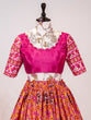 Load image into Gallery viewer, Pink Color Leheriya Patola Print Chinon Lehenga Choli Clothsvilla