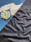Black Color Gadhawal Chex Arca Work Saree Clothsvilla