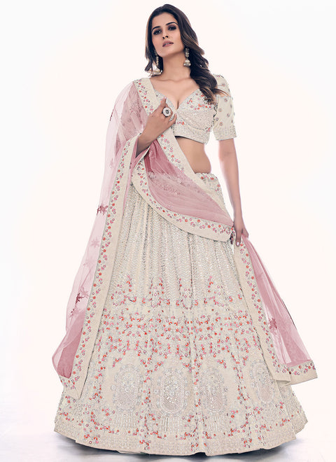 Net Designer Lehenga Choli Clothsvilla Main image