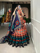 Load image into Gallery viewer, Orange Color Patola Print With Foil Work Tussar Silk Lehnga Choli Clothsvilla