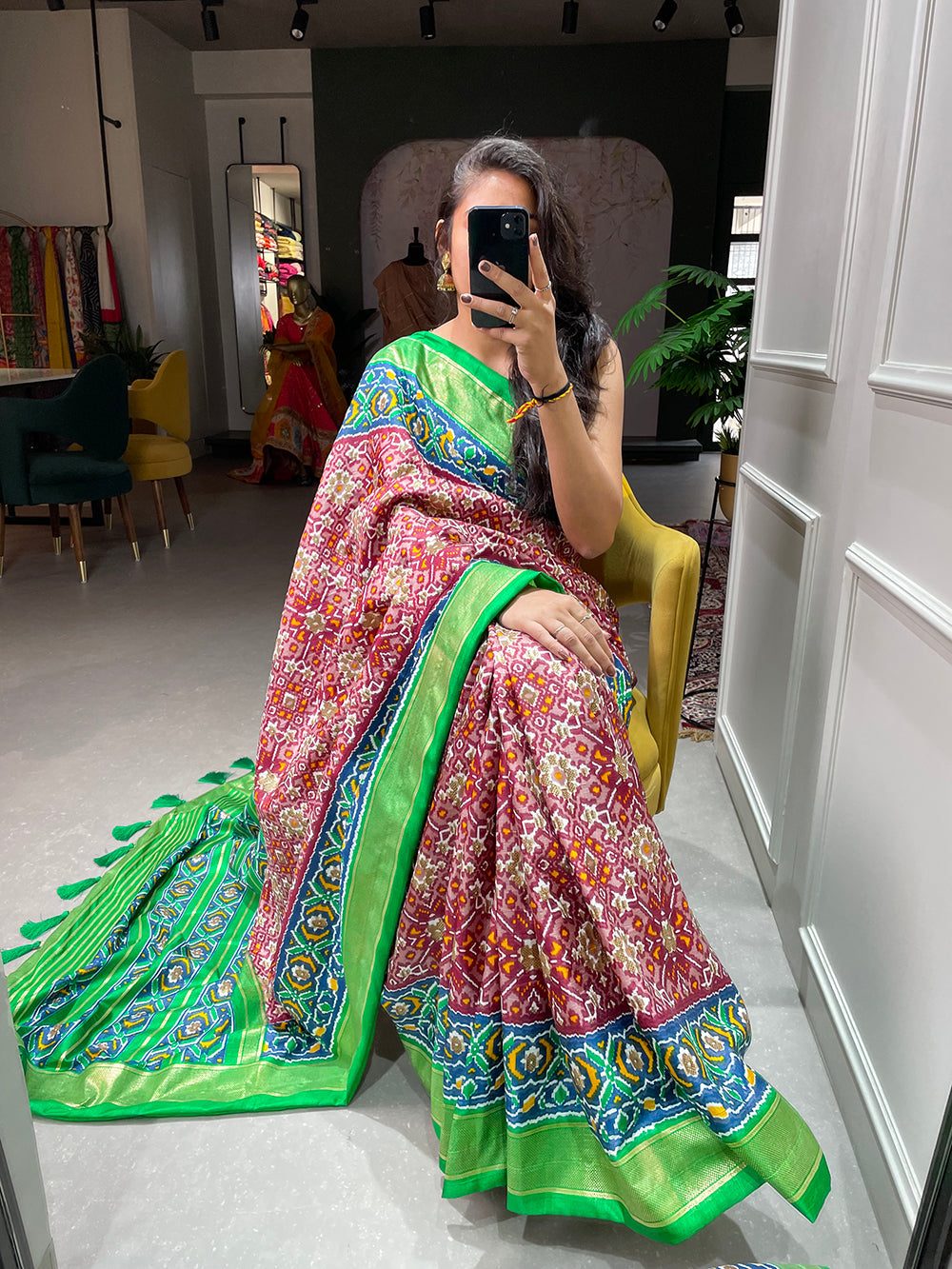 Buy Patola Silk Sarees Online In India | On SALE | Me99