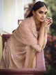 Load image into Gallery viewer, Peach Organza Partywear Sharara Suit Clothsvilla
