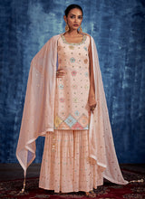 Load image into Gallery viewer, Sequins Palazzo Salwar Kameez Clothsvilla