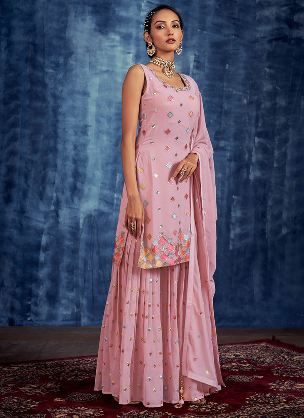 Handwork Readymade Salwar Kameez Clothsvilla