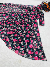 Load image into Gallery viewer, Floral Printed Black Color Designer Gown Clothsvilla