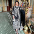 Load image into Gallery viewer, Luxuriant Black Color Embroidery Work Salwar Suit Clothsvilla