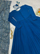 Load image into Gallery viewer, Teal Blue Color Gown With Heavy Sequence Work Dupatta Clothsvilla