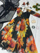 Load image into Gallery viewer, Organza Black Color Gown With Dupatta