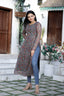 Multi Color Nayra cut Wonderful Kurti Clothsvilla