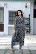 Load image into Gallery viewer, Black Color Nayra cut Wonderful Kurti Clothsvilla