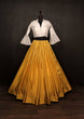 Load image into Gallery viewer, Shaded Lehenga Mustard Color With Stylish Blouse Clothsvilla