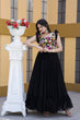 Load image into Gallery viewer, Party Wear Black Color Embroidered work Gown Clothsvilla