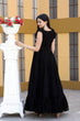Load image into Gallery viewer, Party Wear Black Color Embroidered work Gown Clothsvilla