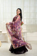 Load image into Gallery viewer, Wonderful Wine Color Embroidery Work Sharara Suit