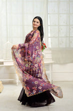 Load image into Gallery viewer, Wonderful Wine Color Embroidery Work Sharara Suit