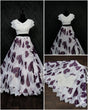 Load image into Gallery viewer, Beautiful Leaf Print Purple Color Lehenga With Blouse