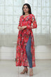 Load image into Gallery viewer, Casual Wear Digital Print Red Color Kurti Clothsvilla