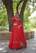 Load image into Gallery viewer, Navratri Collection Red Color Lehenga Choli
