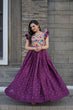 Load image into Gallery viewer, Beautiful Work Wine Color Function Wear Gown