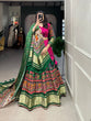 Load image into Gallery viewer, Pink Color Digital Printed With Lagadi Patta Gaji Silk Lehenga Choli Clothsvilla