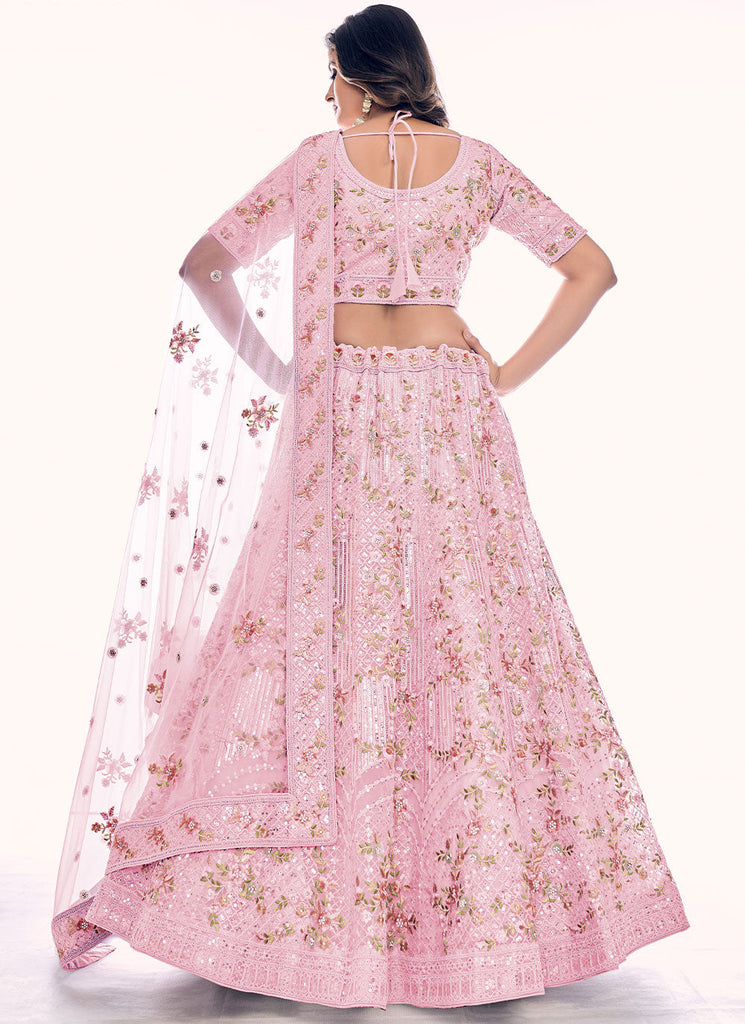 Wedding Long Choli Lehenga Clothsvilla