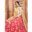 Load image into Gallery viewer, Pink Festive Wear Thread Sequins Zari Work Tafetta Silk Lehenga Choli Clothsvilla