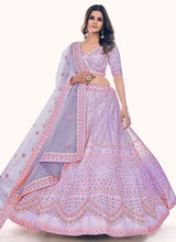 Load image into Gallery viewer, Net Trendy Lehenga Choli Clothsvilla