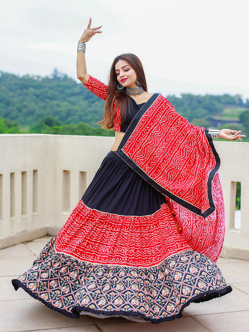 Red Color Chaniya Choli For This 2022 Navratri Season Clothsvilla