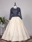 Off White Color Paper Mirror & Thread Work Pure Cotton Co-ord Set Lehenga Clothsvilla