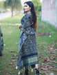 Load image into Gallery viewer, Navy Blue Color Bandhani Printed Pure Gaji Silk Kaftan Clothsvilla