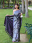 Pure Kanjeevaram #3  Violet Clothsvilla