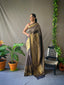 Pure Kanjeevaram Silk #2  Navy Blue Clothsvilla