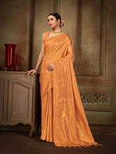 Load image into Gallery viewer, Pure Kanjeevaram Silk Maharani Pastel Orange Clothsvilla