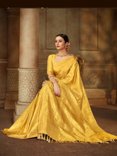 Load image into Gallery viewer, Pure Kanjeevaram Silk Maharani Yellow Clothsvilla