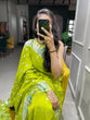 Load image into Gallery viewer, Parrot Color Zari Weaving Work Pure Viscose Saree Clothsvilla